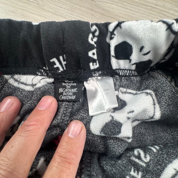 Disney The Nightmare Before Christmas Jack Skellington Pajama Pants WMNS M 8/10 - Picture 7 of 9